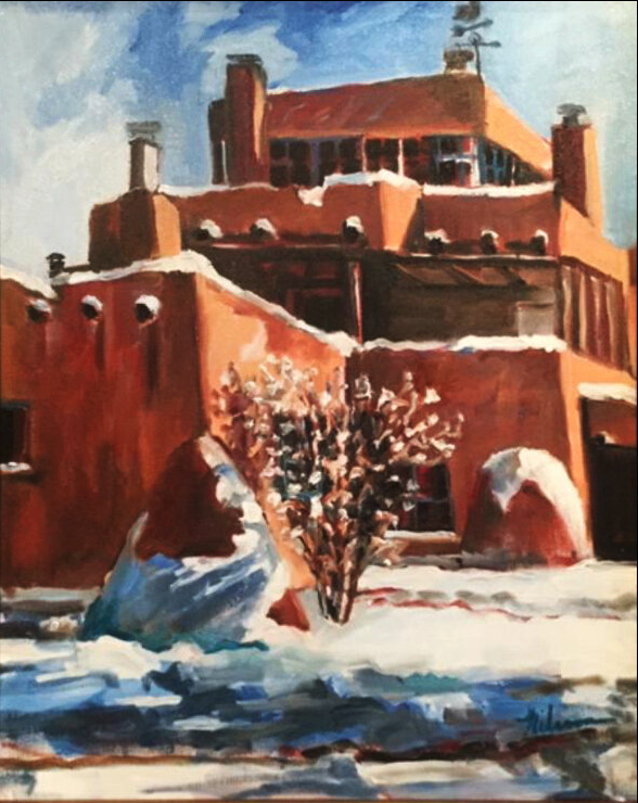 Mabel's House in Snow