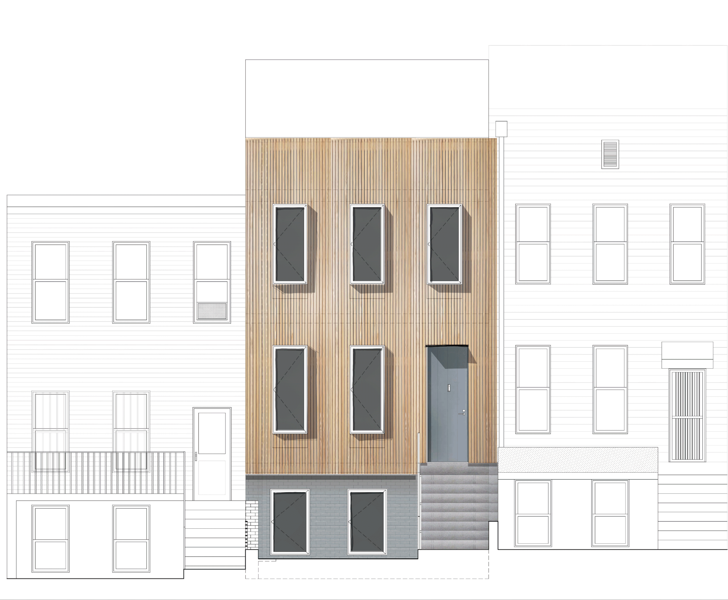 Gowanus Facade - Early Studies