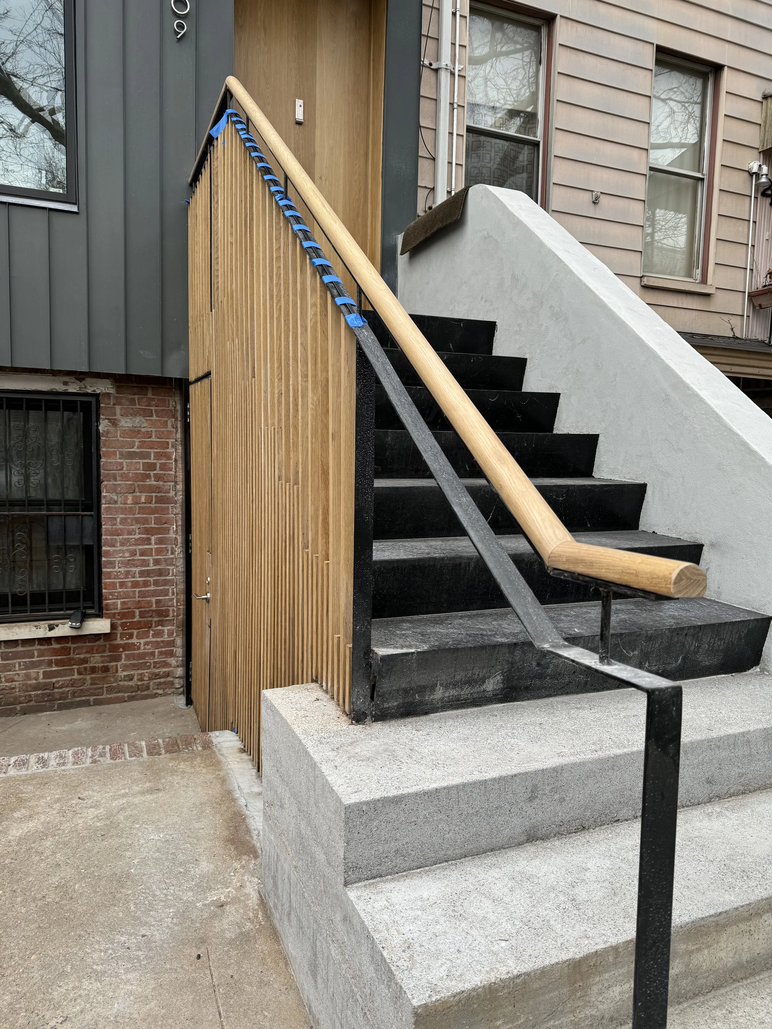 Gowanus Facade - Railing