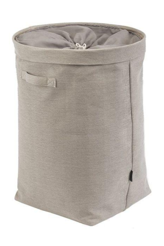 Steel Gray Tur Laundry Bin