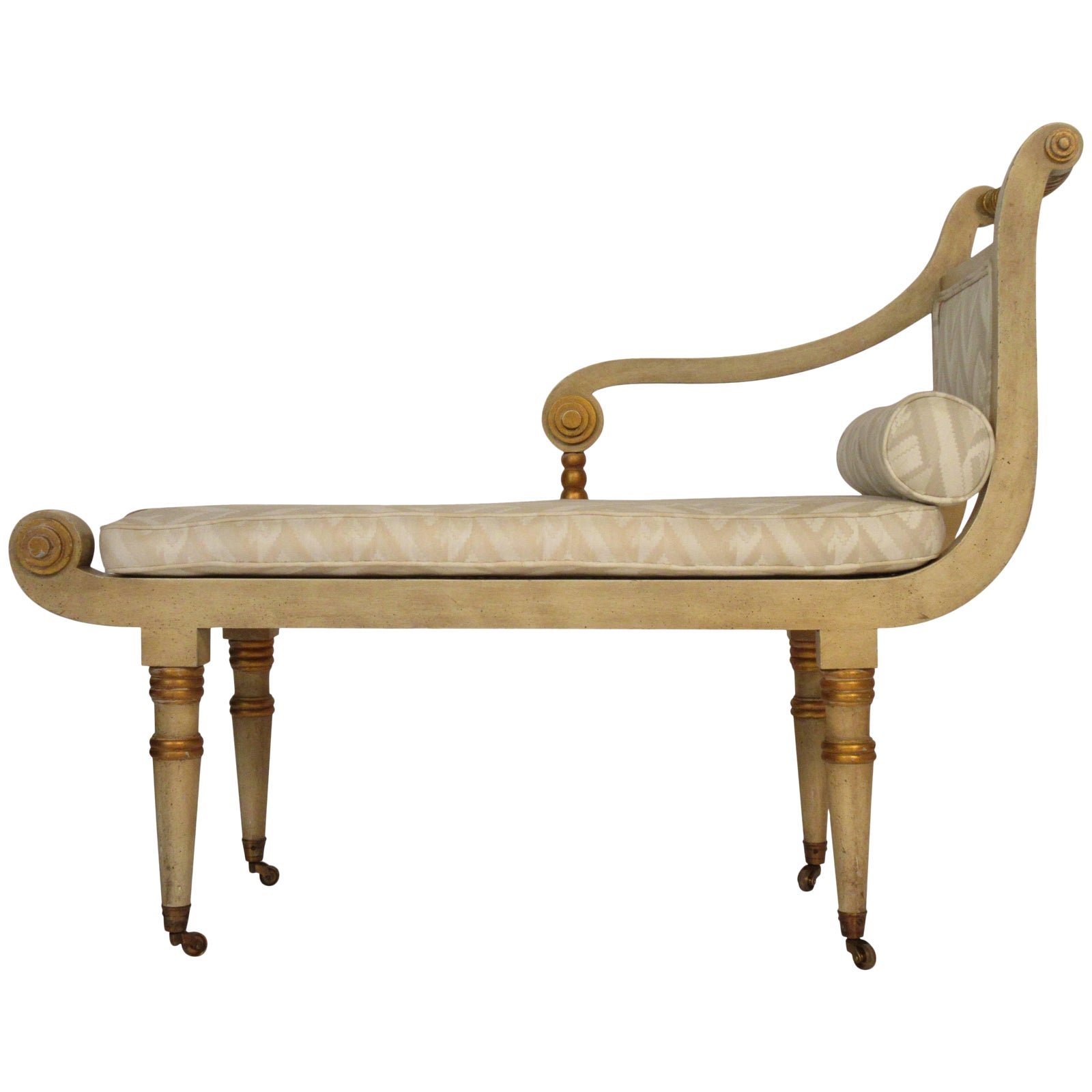 1960s Vintage Italian Classical Chaise