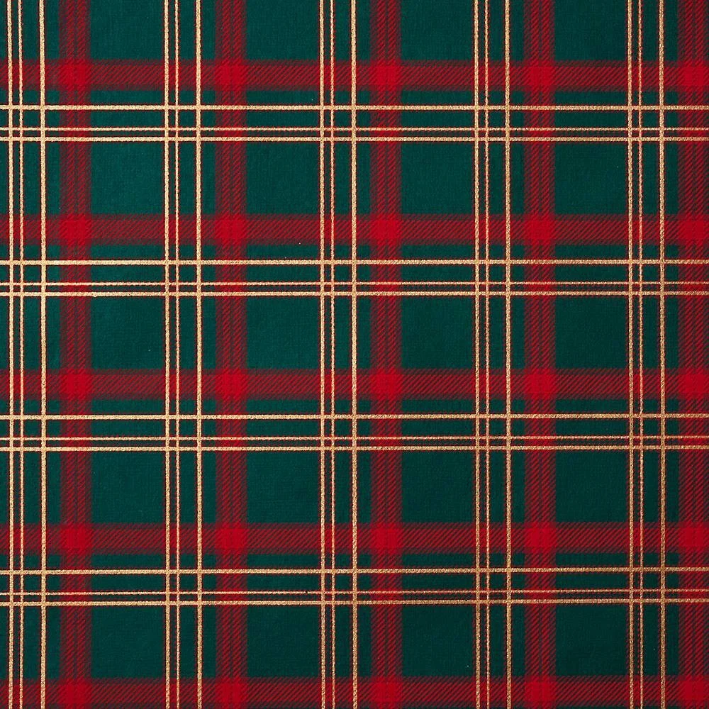 Christmas Tartan Handmade Paper