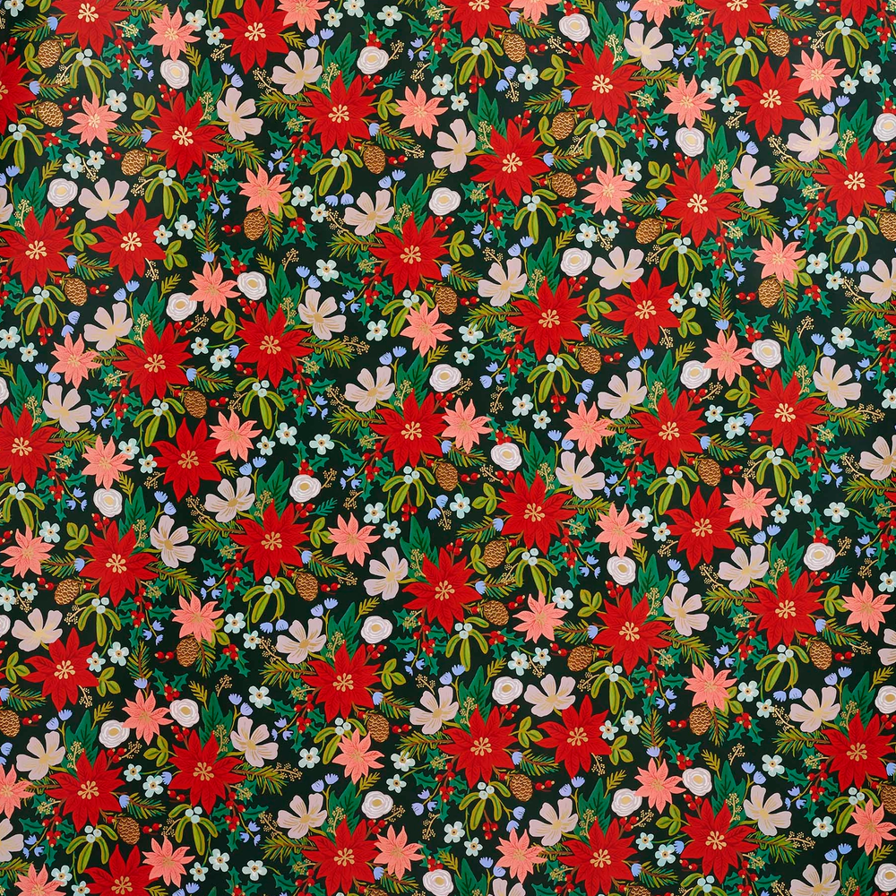 Poinsettia Wrapping Roll