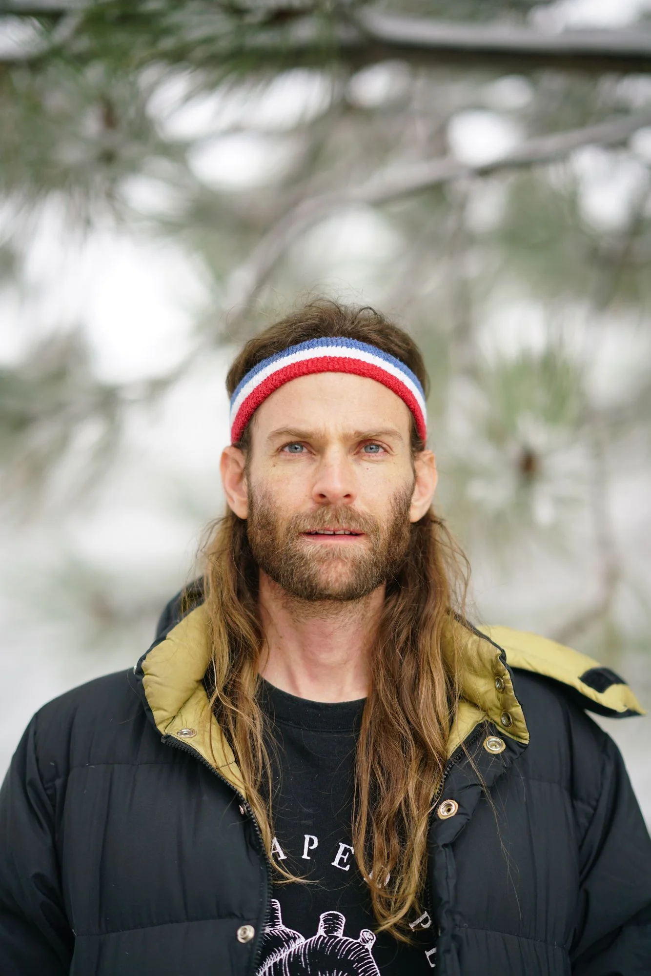   After having attended his workshop at Yeah Field Trip, I ran into Ryan Muirhead walking along the campground and asked if I could take his portrait. It was really lucky that I happened to have the Sony 85mm f/1.8 G Master Lens on me! Taken with Son