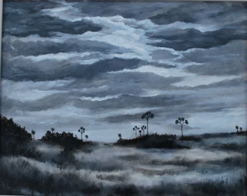  SCENIC FLORIDA  16X20 oil on canvas 