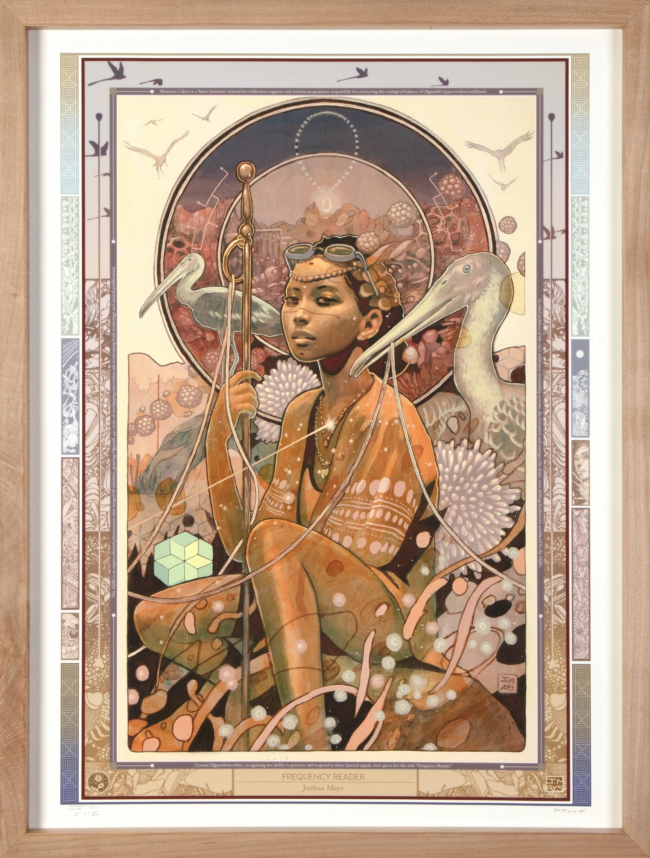 Joshua Mays  - Frequency Reader (framed).jpg