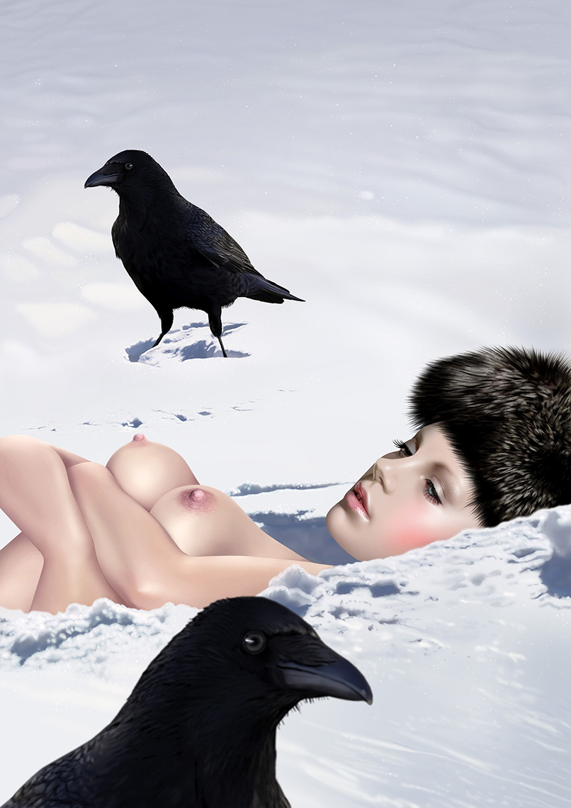 Calendar pin-up: December