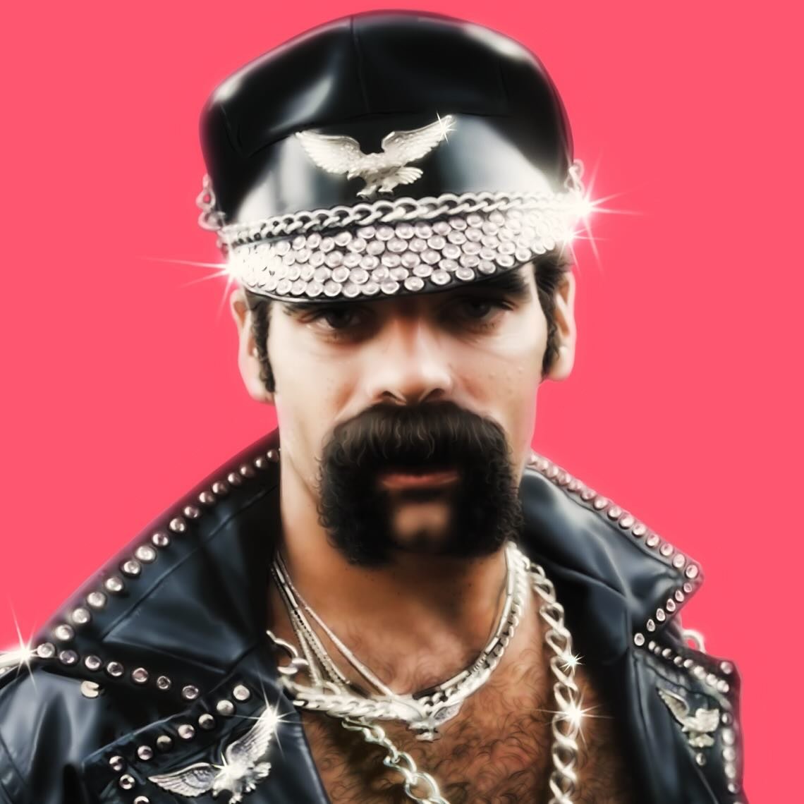 👨🏻👮🏾&zwj;♂️🤠👳🏽&zwj;♂️👷🏻&zwj;♂️👨🏿&zwj;✈️🪩🎶

Glenn Hughes (1950-2001) was the OG Leatherman in the disco group Village People.

Happy pride! 🌈

#arn0 #illustration #art #airbrush #digitalart #artistsoninstagram #portrait #leatherman #ymca