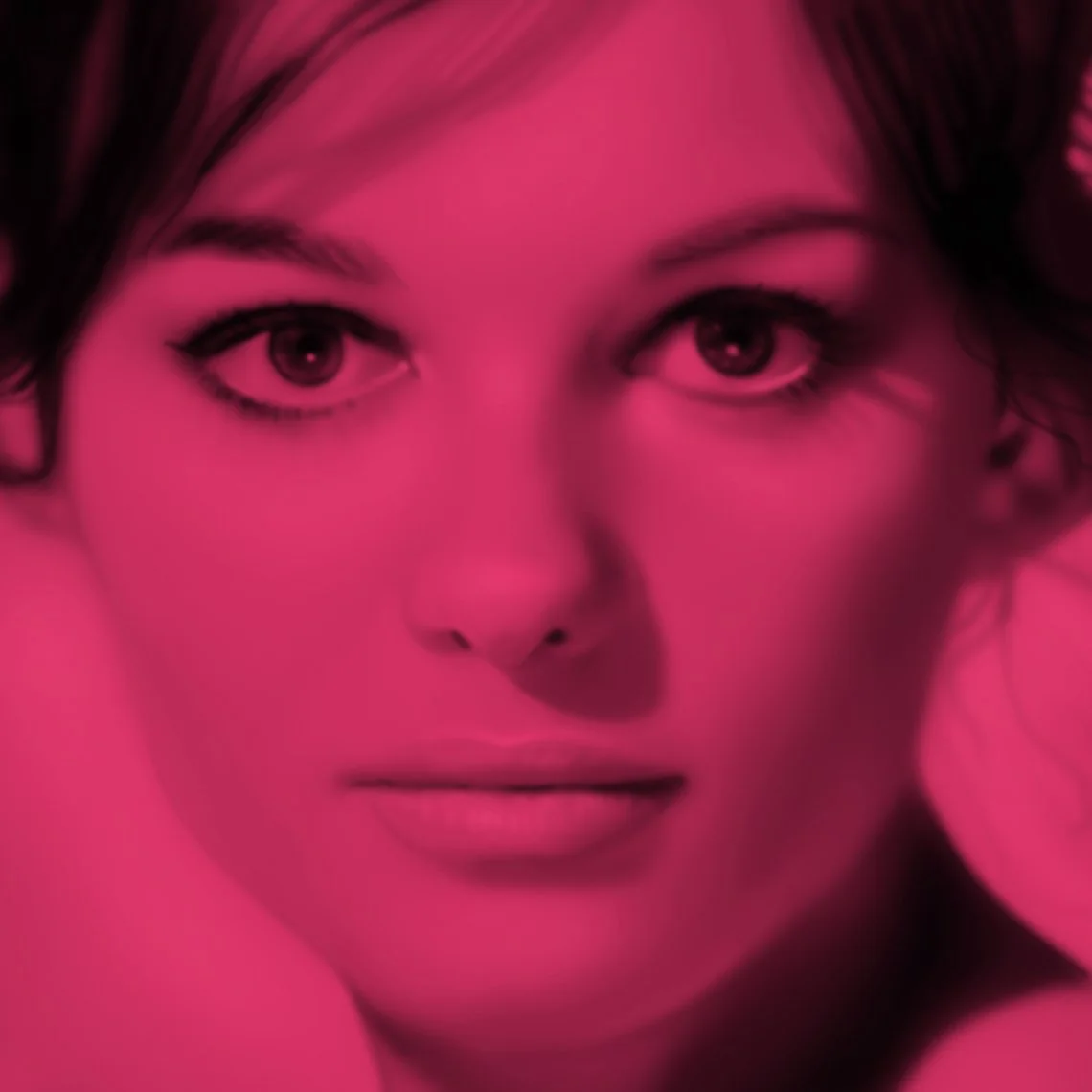 Claudia Cardinale, the pink panther