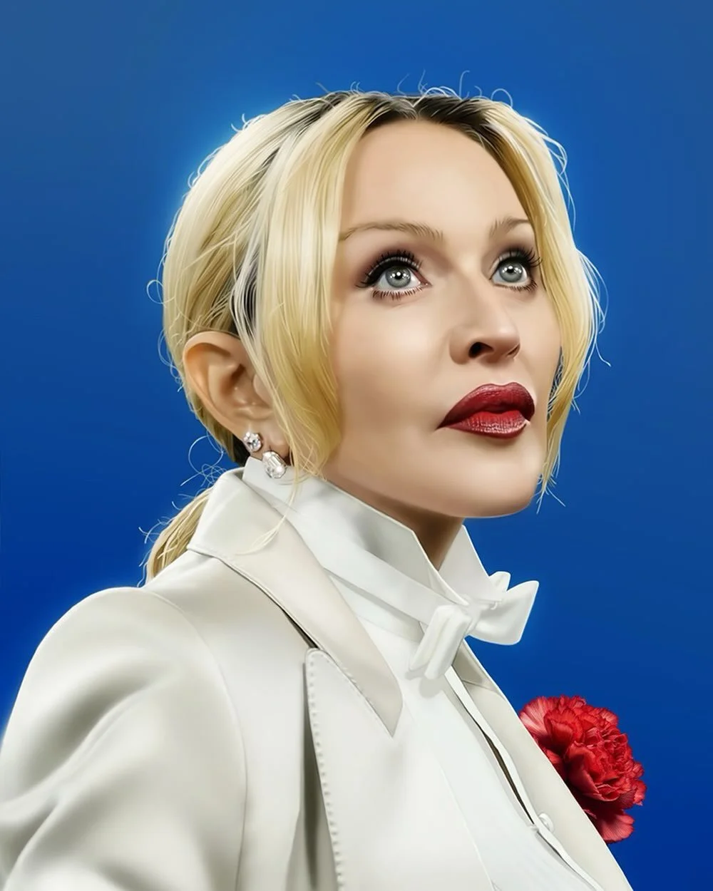 👸🏼🌹💙

Portrait for the magazine Forbes: 
Madonna Ciccone, celebrating the American dream.

#arn0 #illustration #airbrush @madonna @forbes