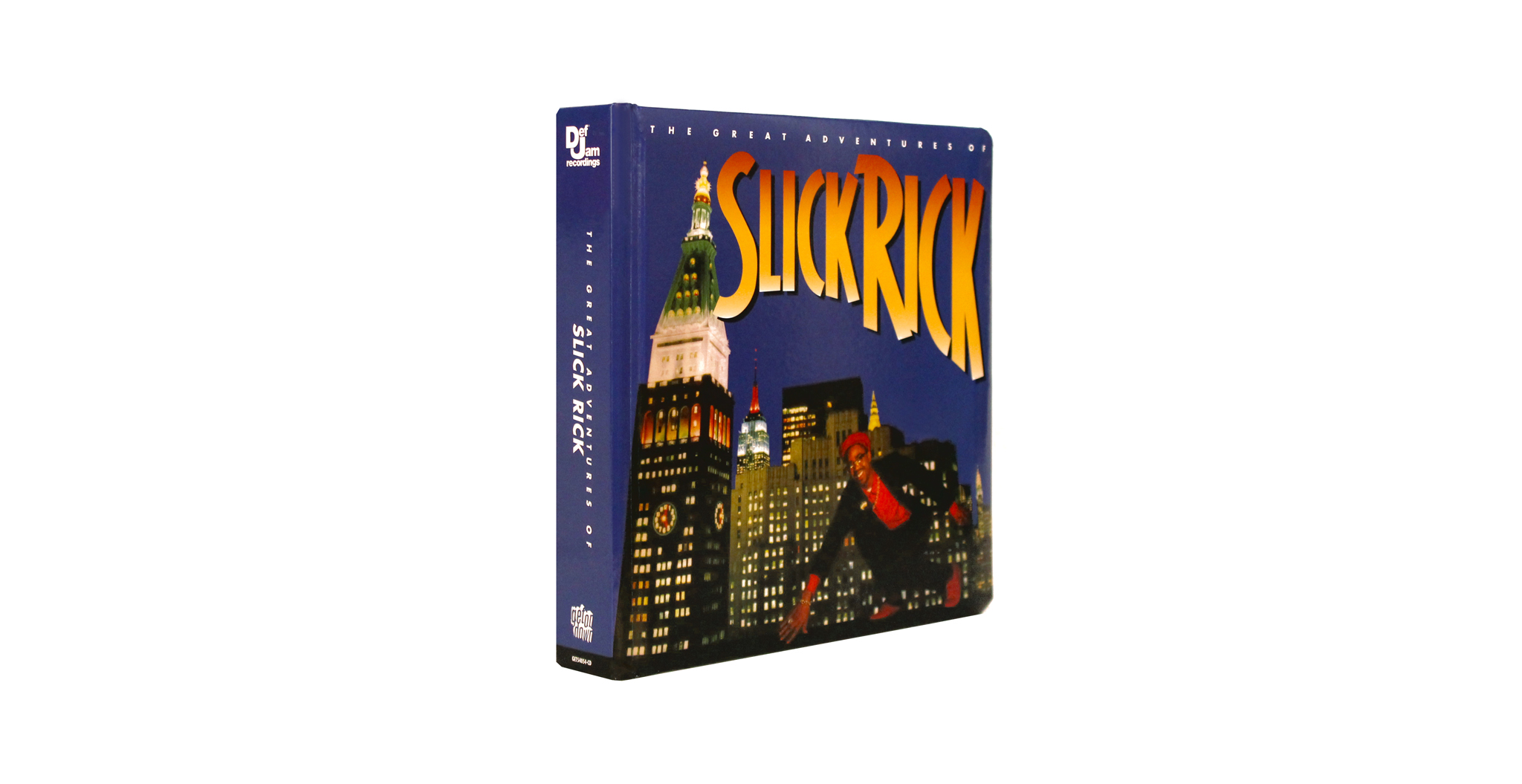 Slick Rick “The Great Adventures of…” Children’s Book is an 18-page, puffy-cover children’s book with illustrations detailing Rick’s classic cops-and-robbers -“Children’s Story”