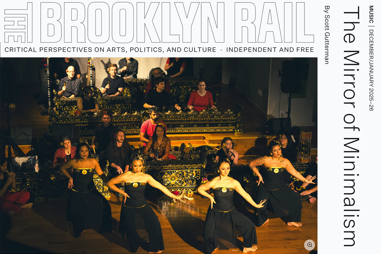 The Brooklyn Rail: The Mirror of Minimalism