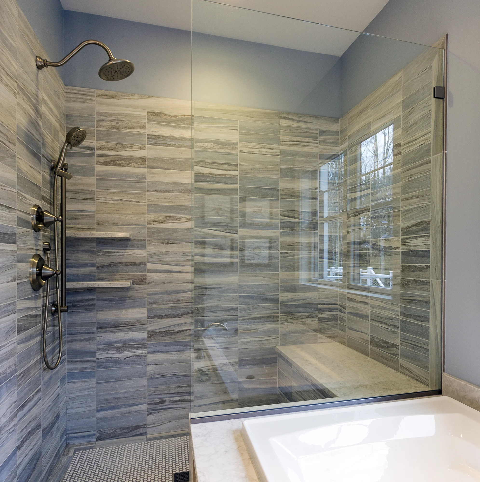 Inviting shower