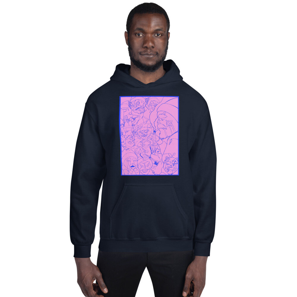Snow Collage Hoodie