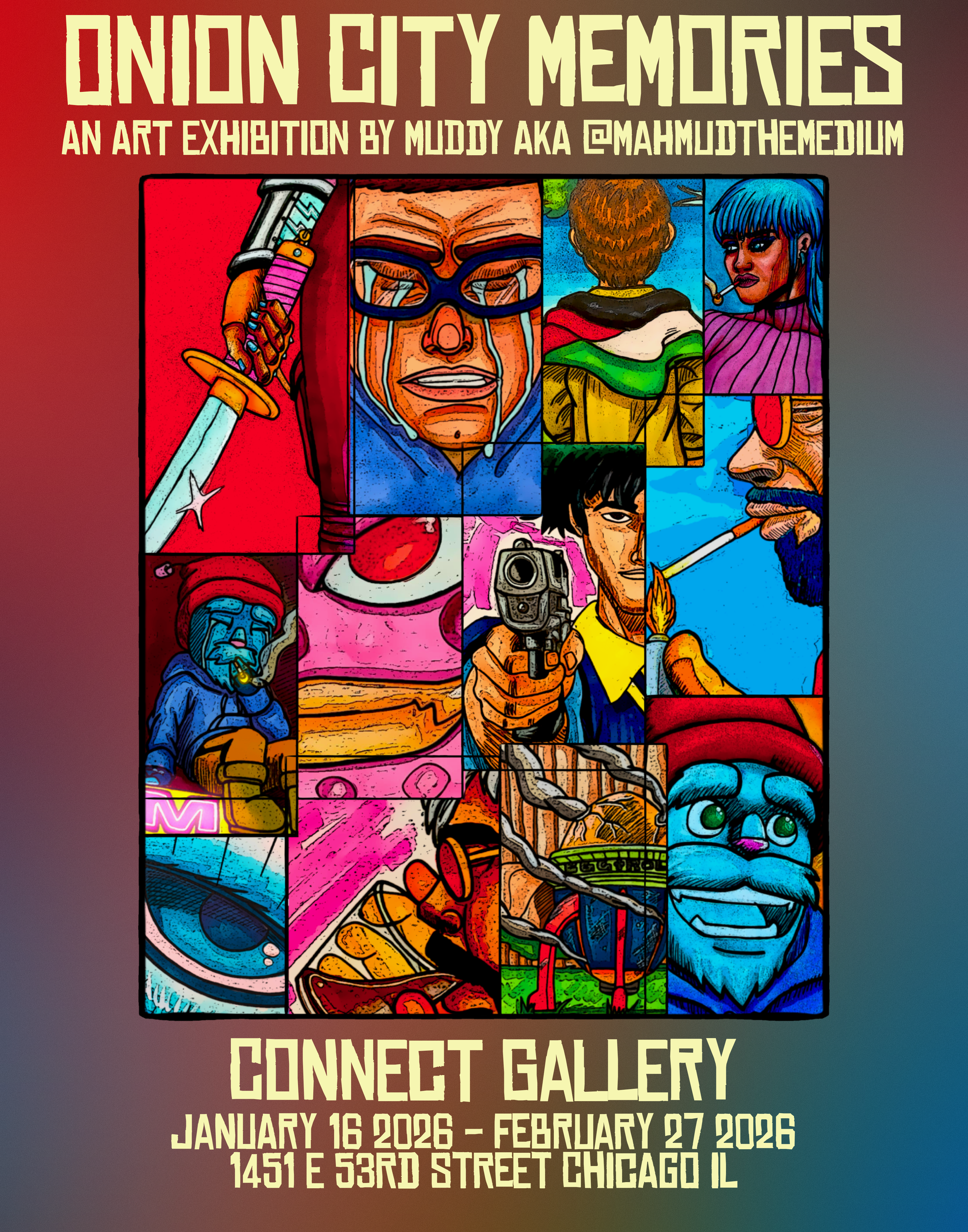 Onion City Memories 2026 Solo Exhibition at Connect Gallery