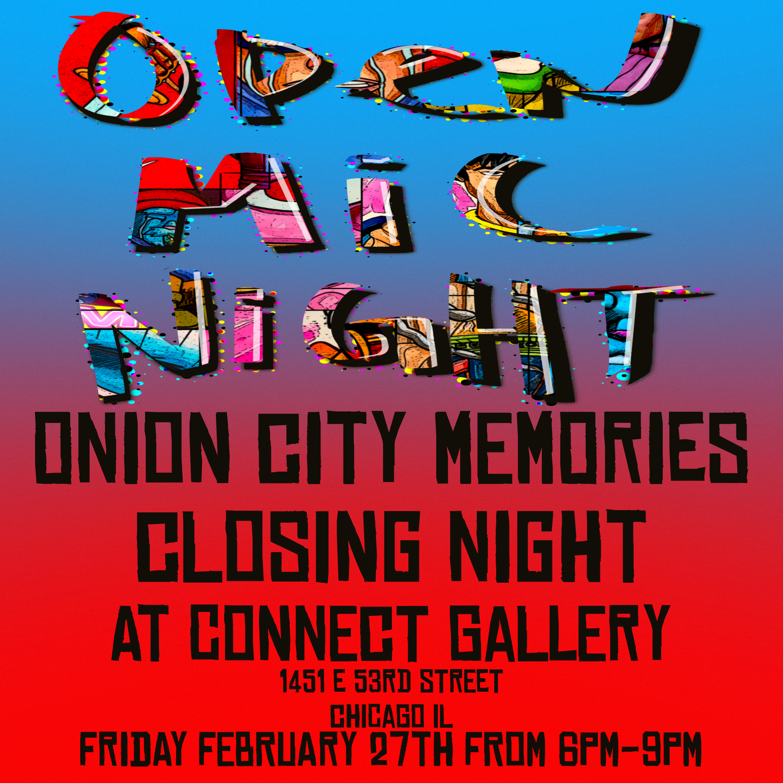 Onion City Memories Closing Night Open Mic 