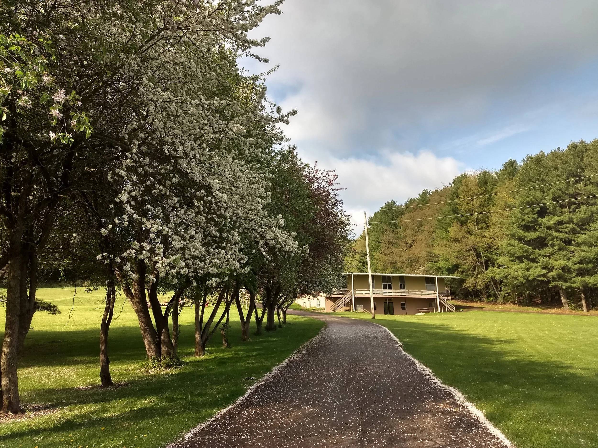 Path Up to Memorial Lodge