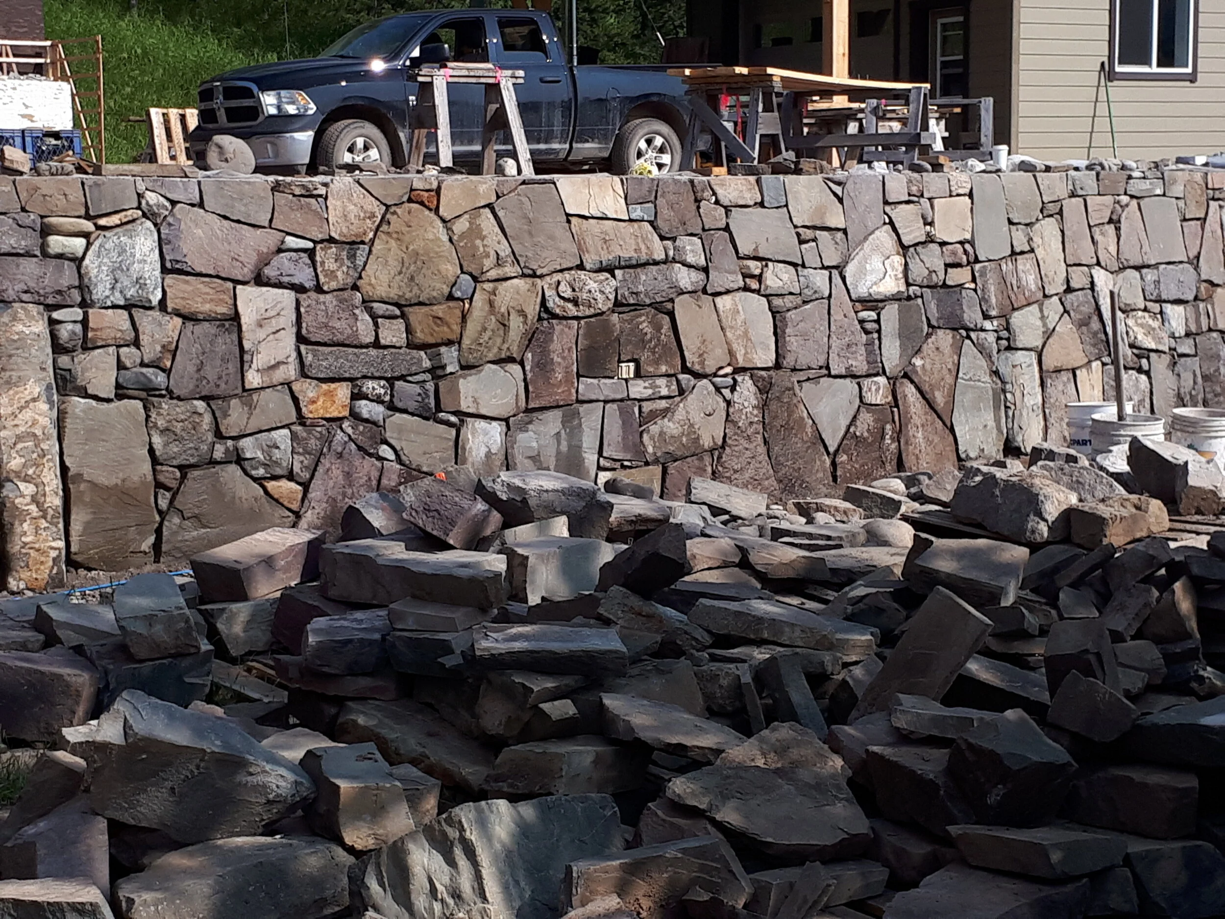 Walls, Columns and Other — Johnny Gideon Stone Masonry