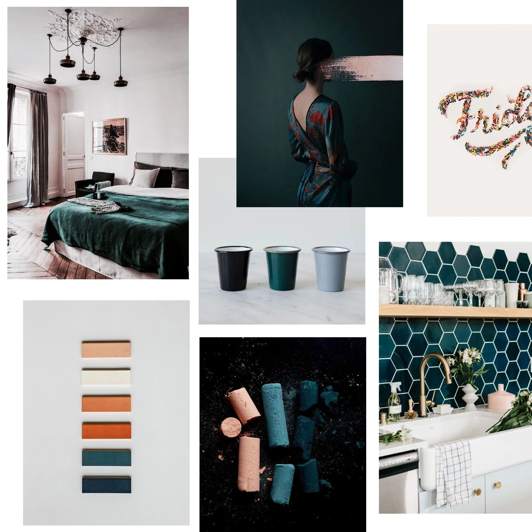 Color Crush: Emerald + Rust