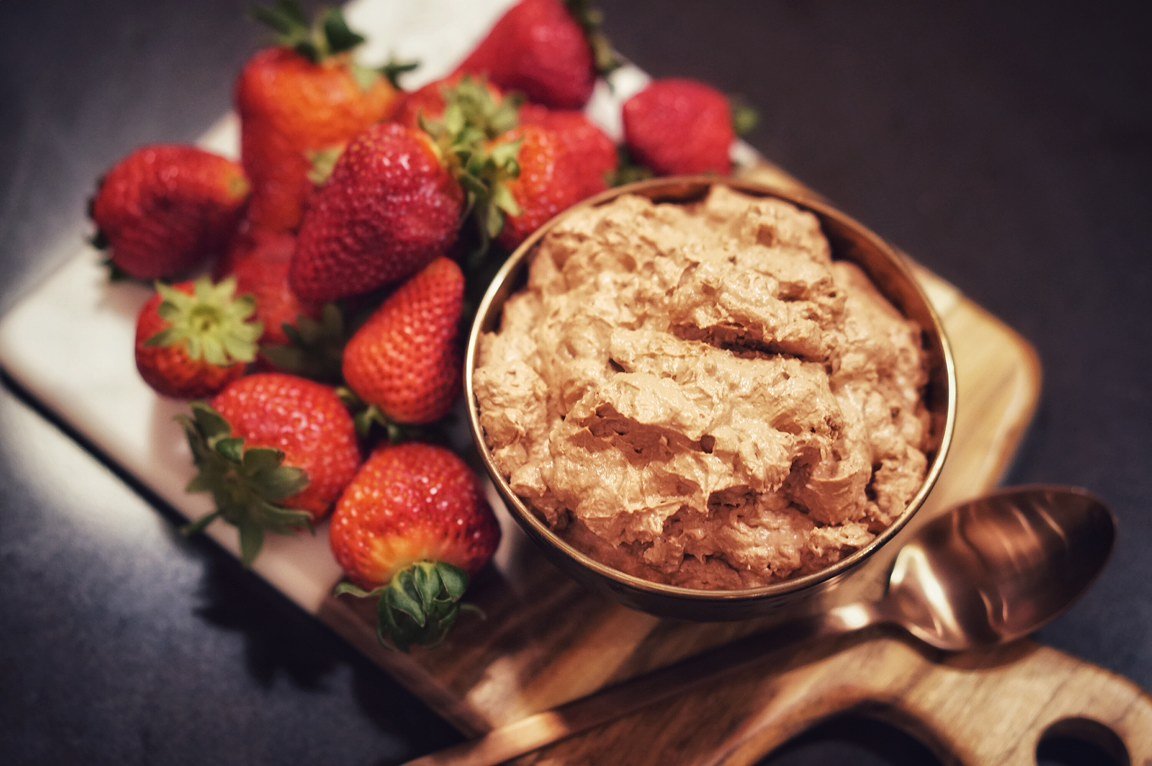 Chocolate Greek Yogurt Fruit Dip