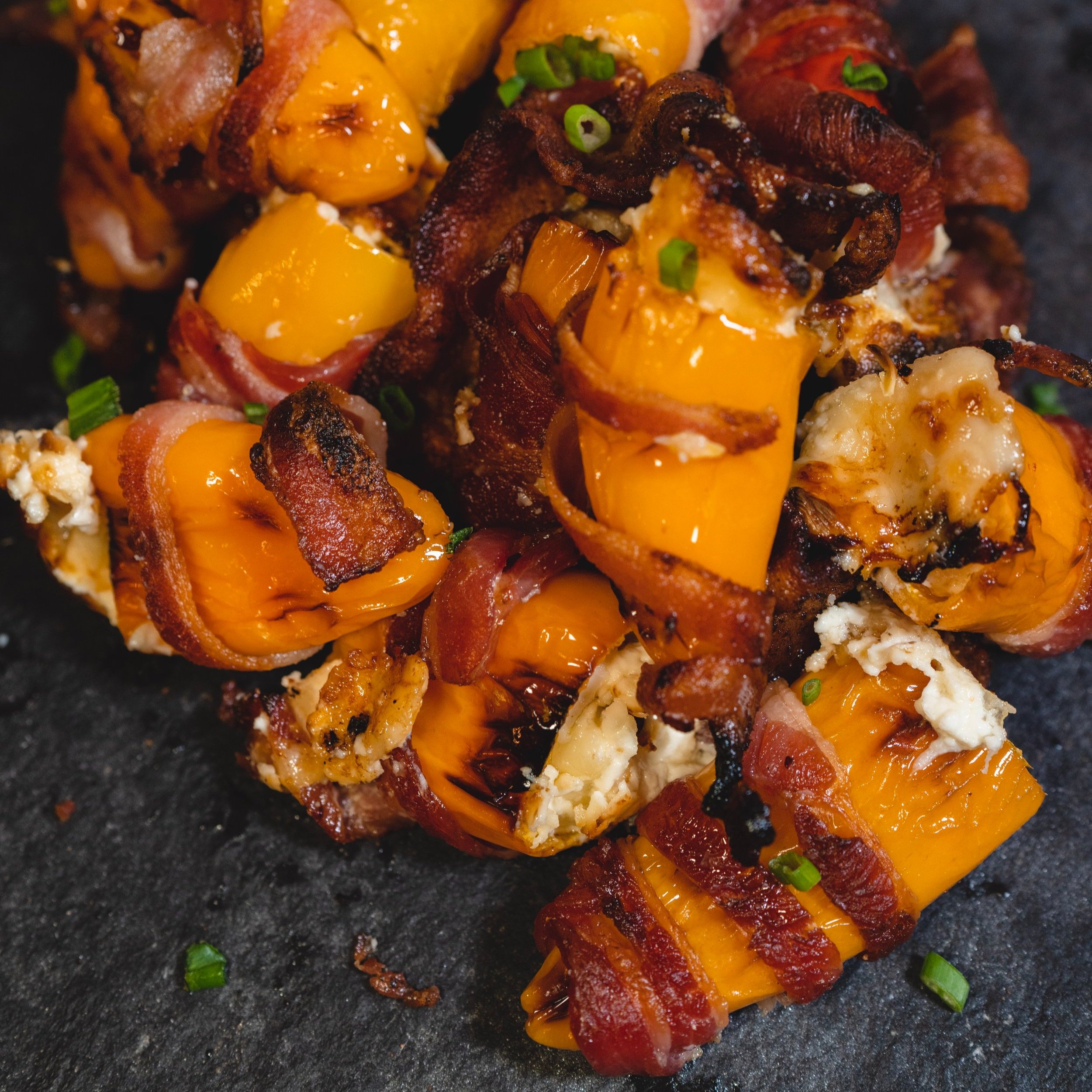 Bacon Wrapped Sweet Pepper Poppers&nbsp;