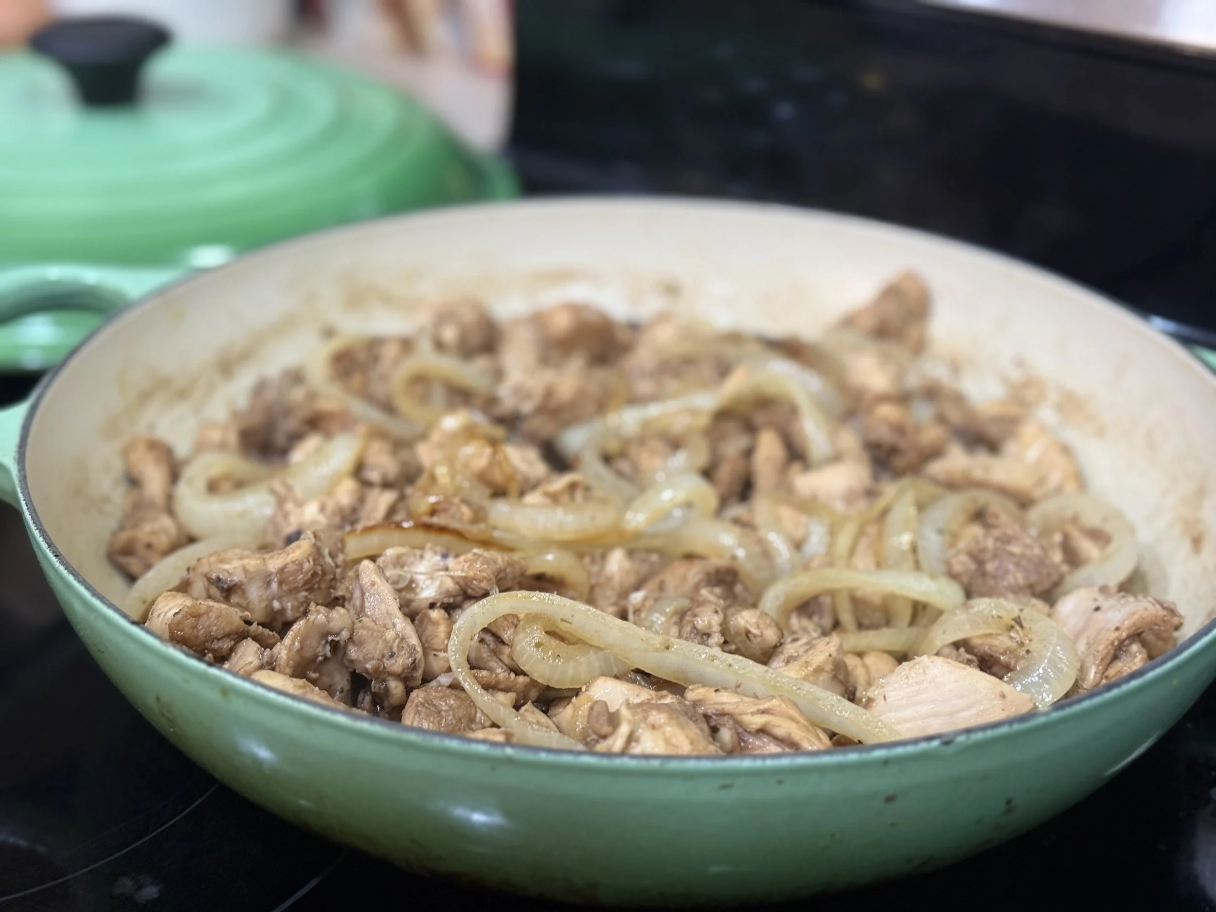 Balsamic Lemon Garlic Chicken Bites