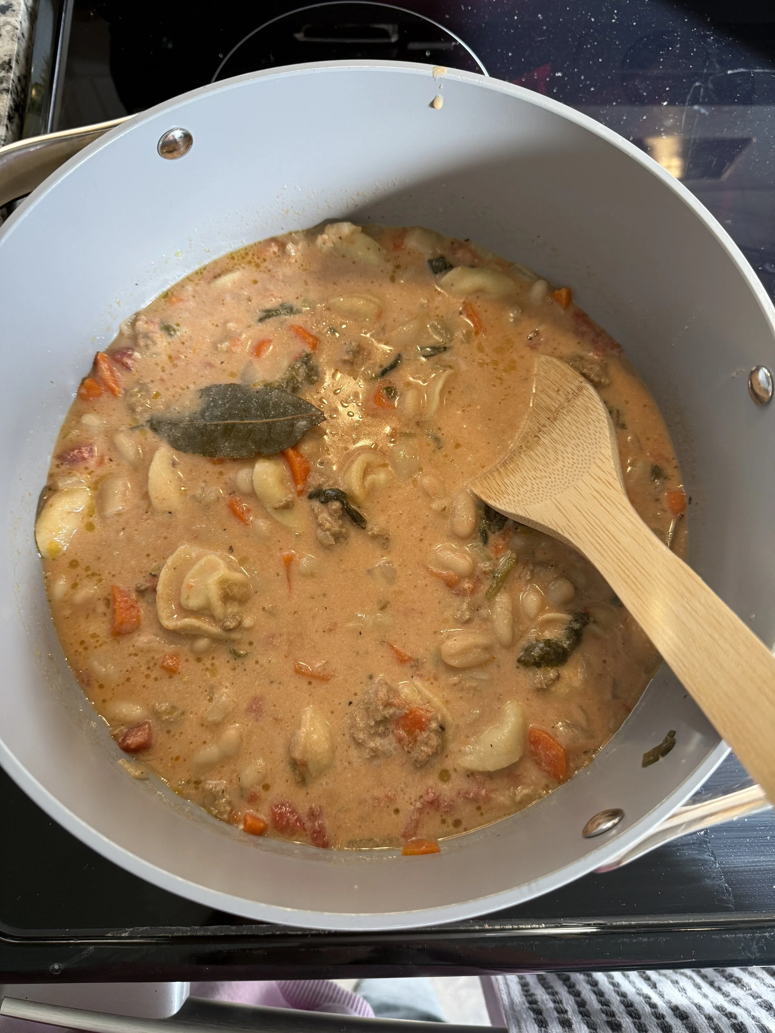 Sausage Tortellini Soup