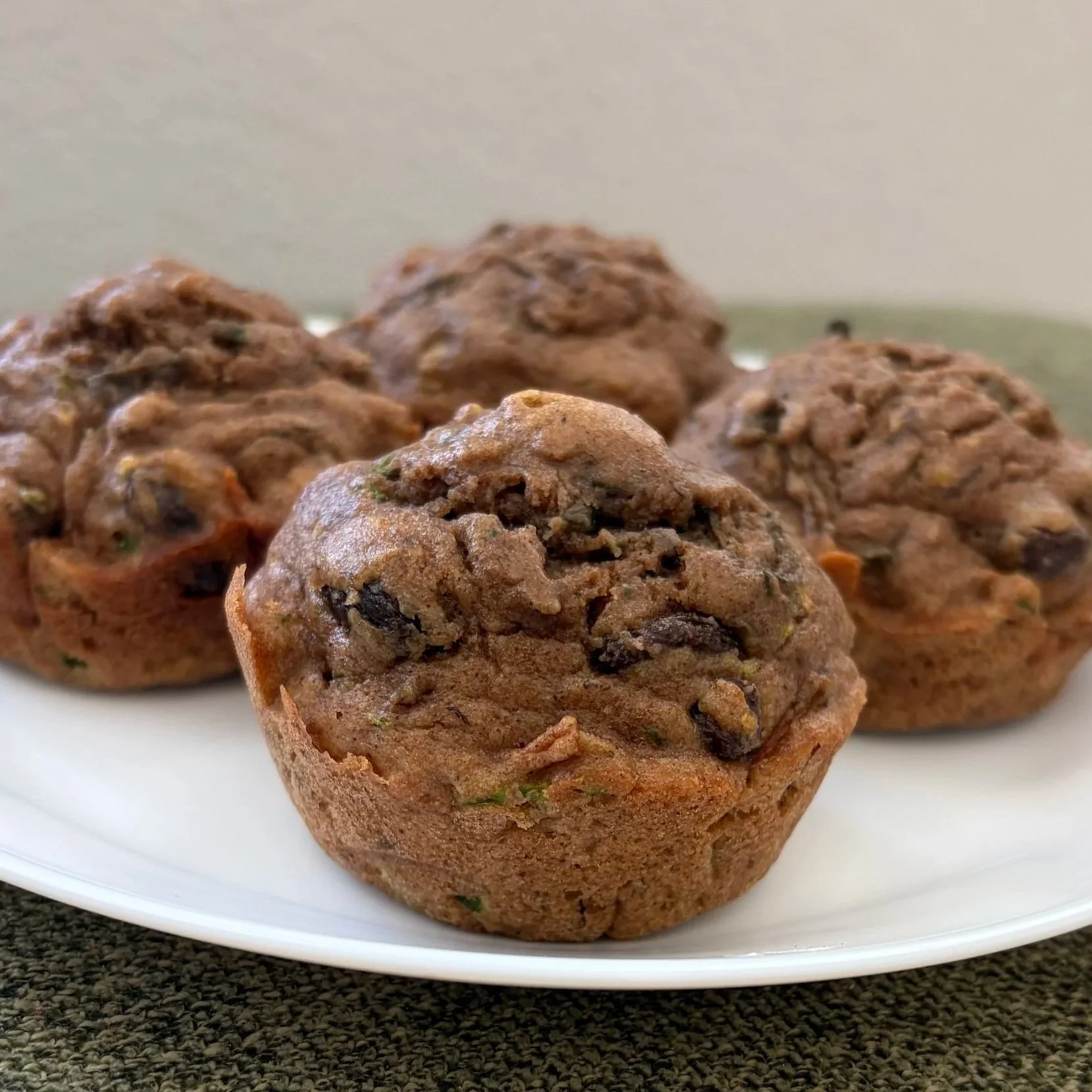 Banana, Carrot, &amp; Zucchini Muffins