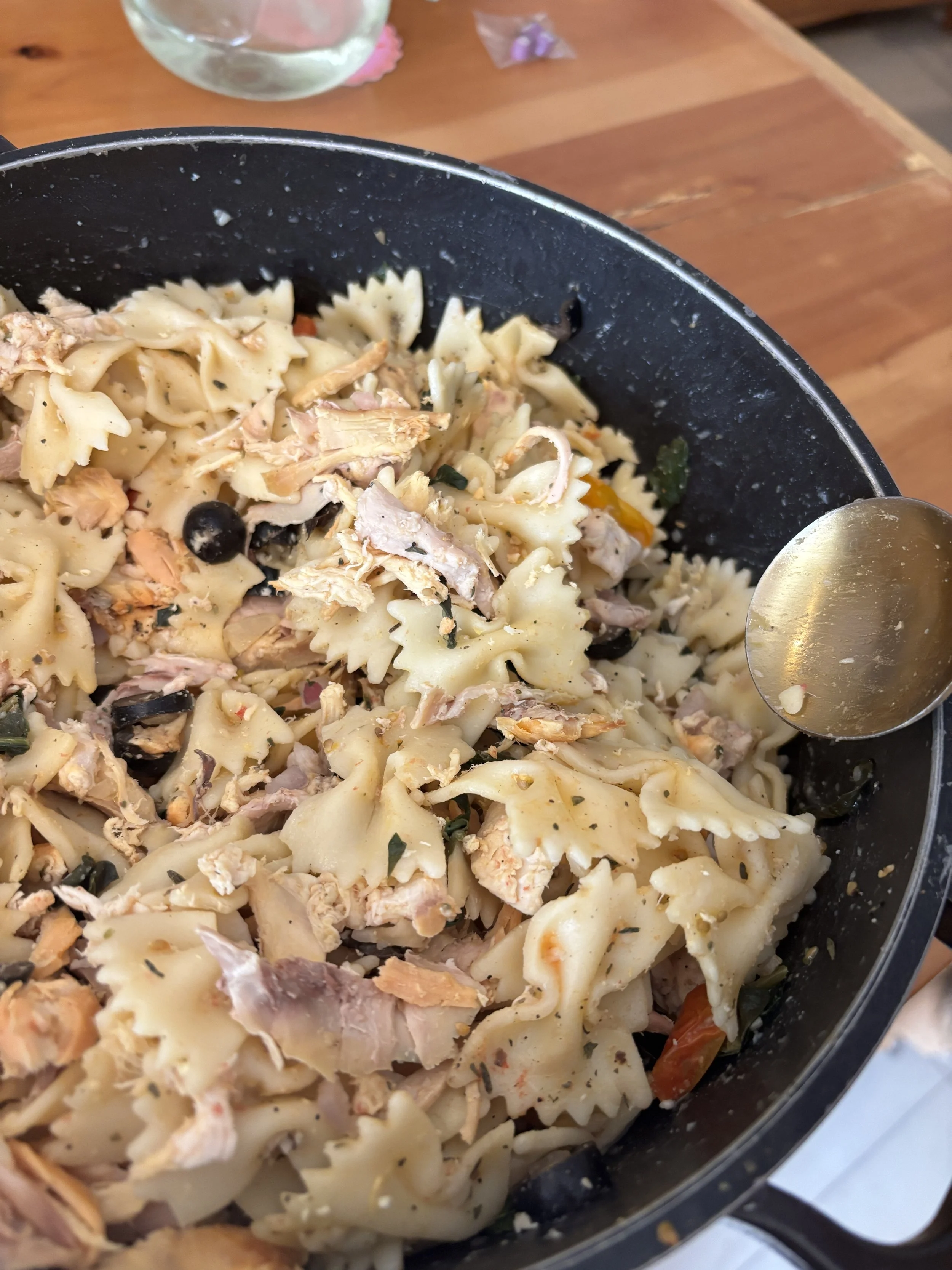 Rotisserie Chicken Pasta Salad