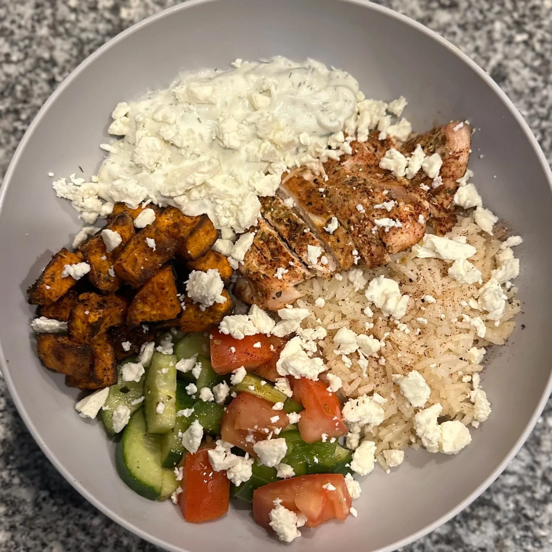 Chicken Mediterranean Bowl