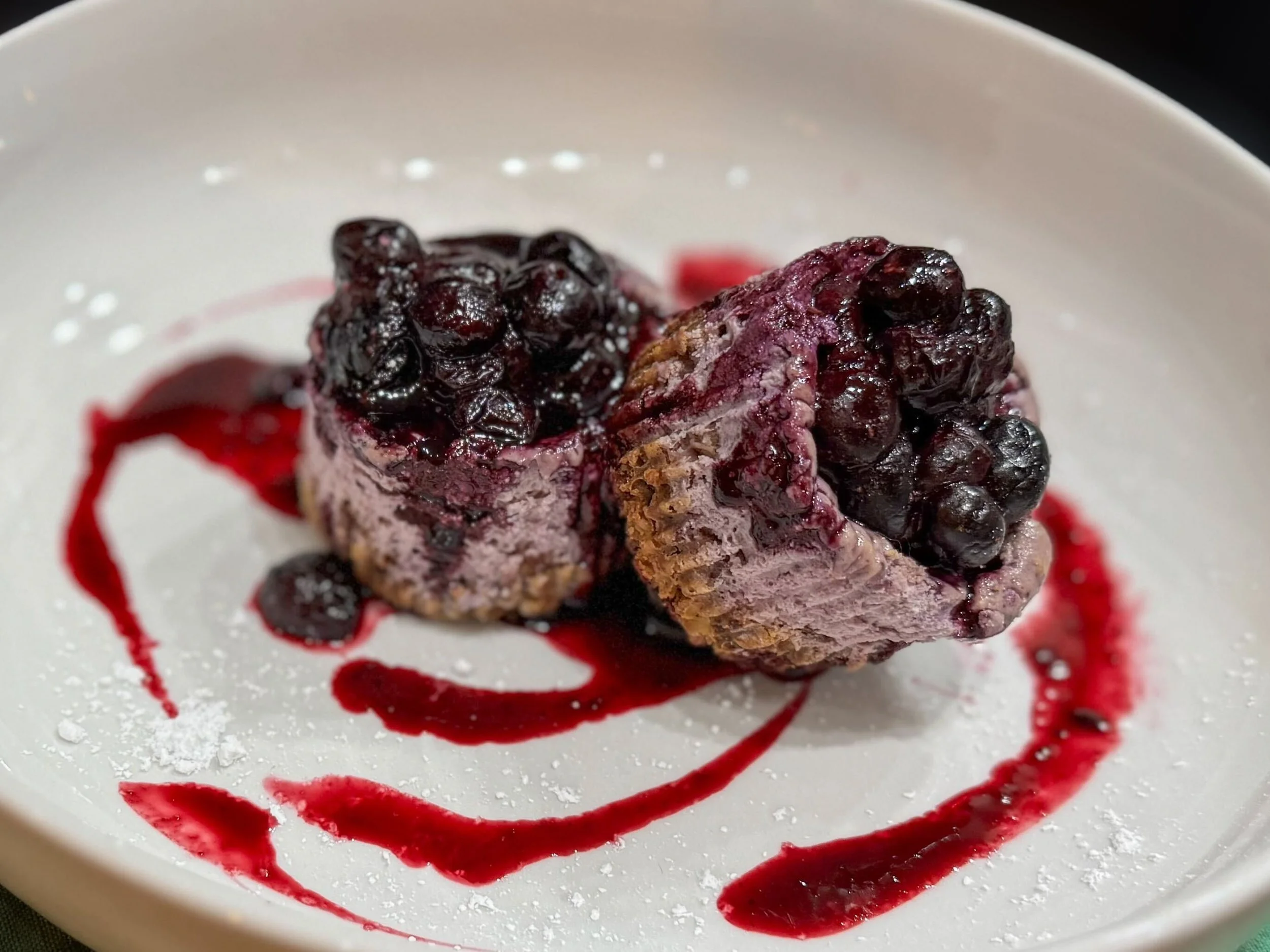 Blueberry Cheesecake Bites