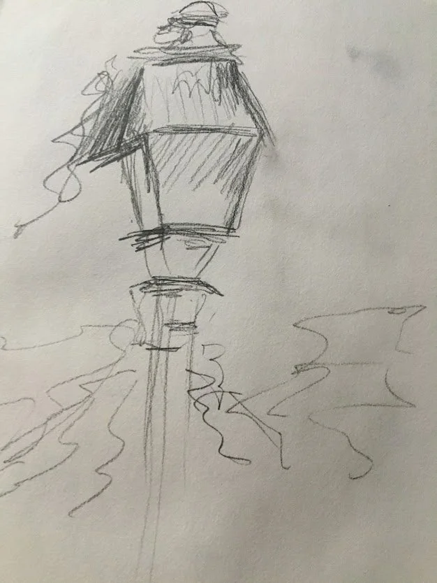 La lumière ("The lamppost")