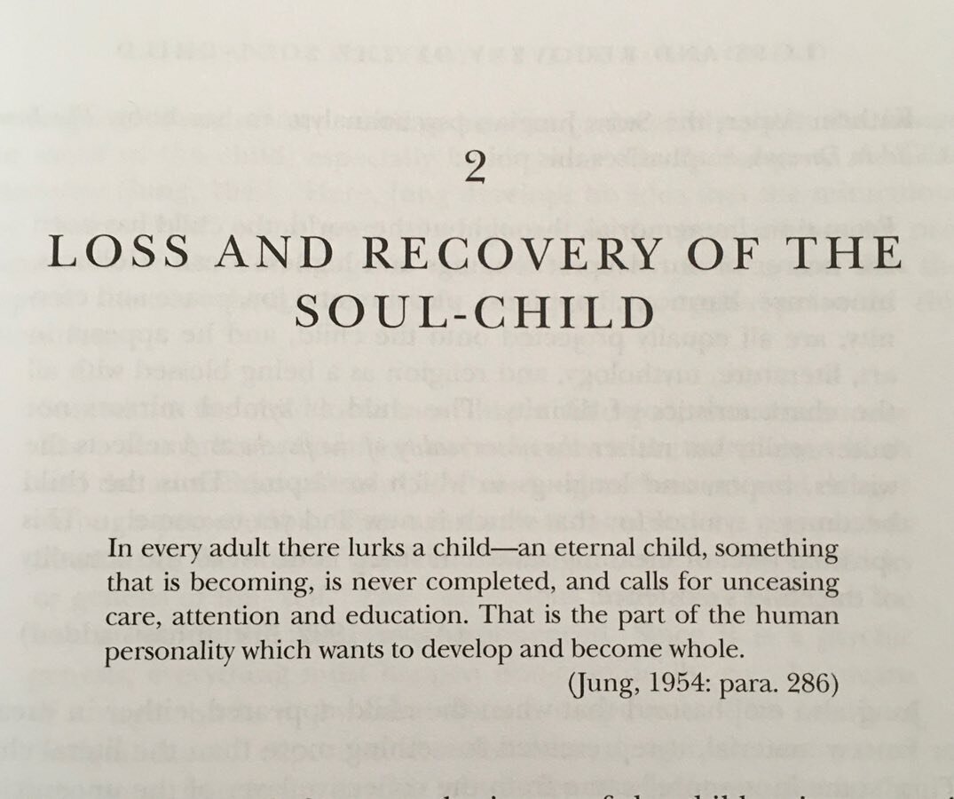 The creative process as soul retrieval. 

Via Donald Kalsched&rsquo;s book &ldquo;Trauma and the Soul&rdquo; 🖤