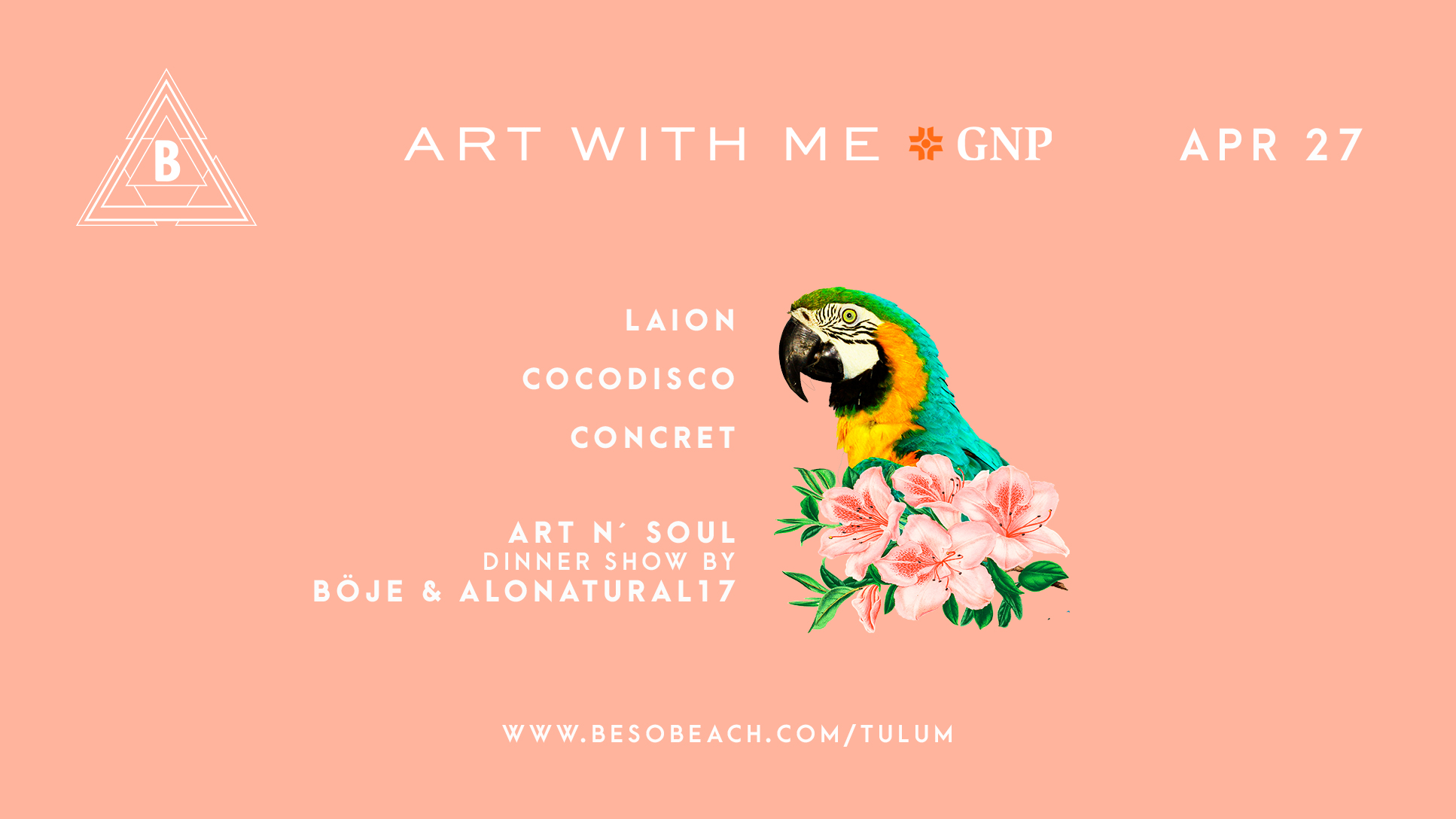 Beso Tulum | Art With Me