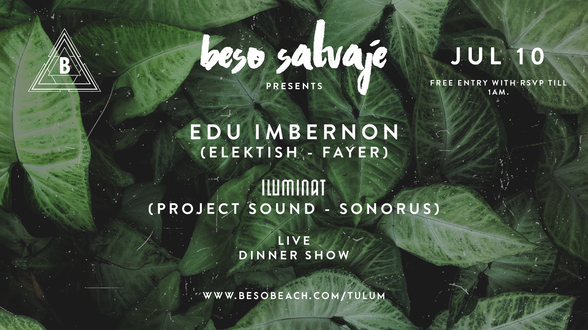 Edu Imbernon & Iuluminat by Beso Salvaje