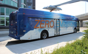   TriMet is partnering with Portland General Electric  to integrate five electric buses into its Portland fleet in 2018, with on-route fast-charging capabilities. 