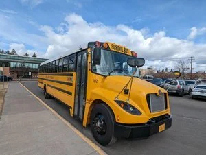 Oregon Public Purpose Charge Funds Support First Electric School Bus East of the Cascades