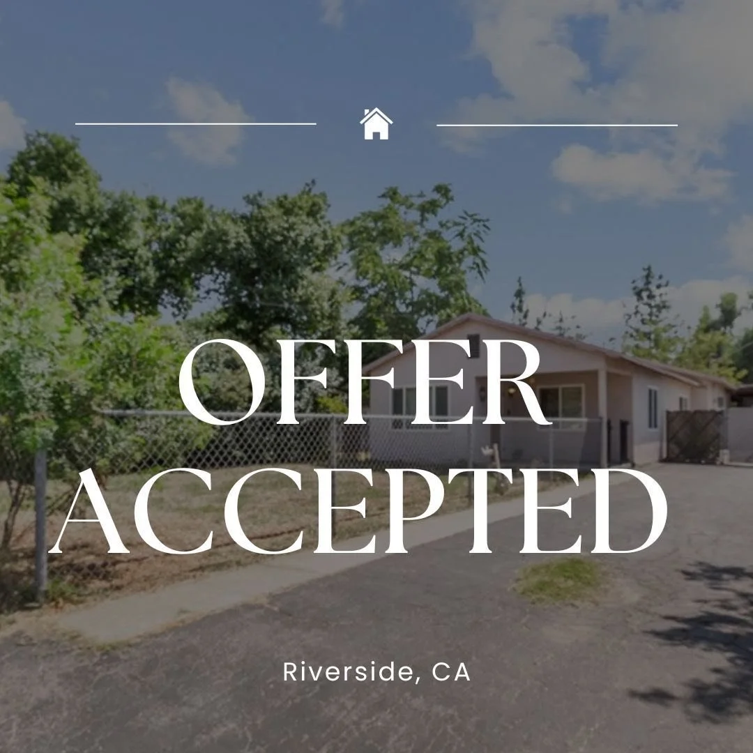 Congrats to our clients and buyers on getting their offer accepted! It&rsquo;s not over until it&rsquo;s over but getting the offer accepted is a step in the right direction for their move from Las Vegas to Riverside 🏡