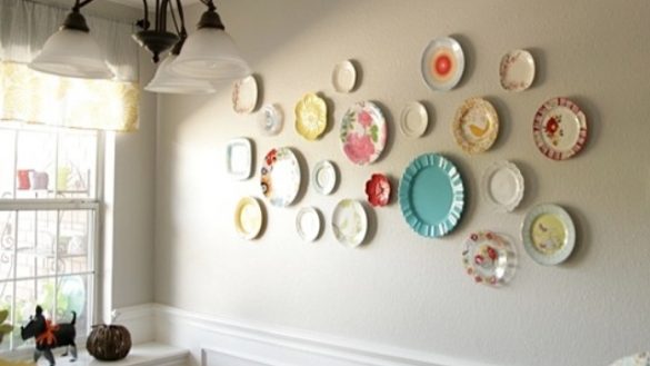 vintage plates style dishes