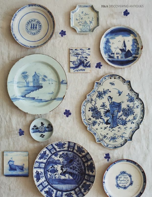 vintage plates style dishes