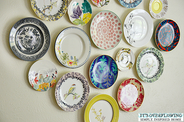 vintage plates style dishes
