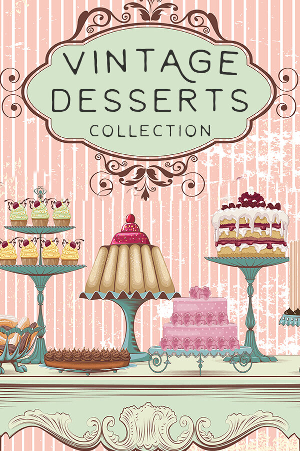 Vintage Desserts Vintage cookbooks