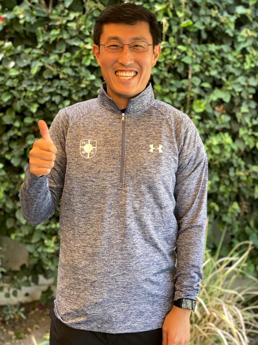 UnderArmour Half Zip - Heather Blue - Men's 