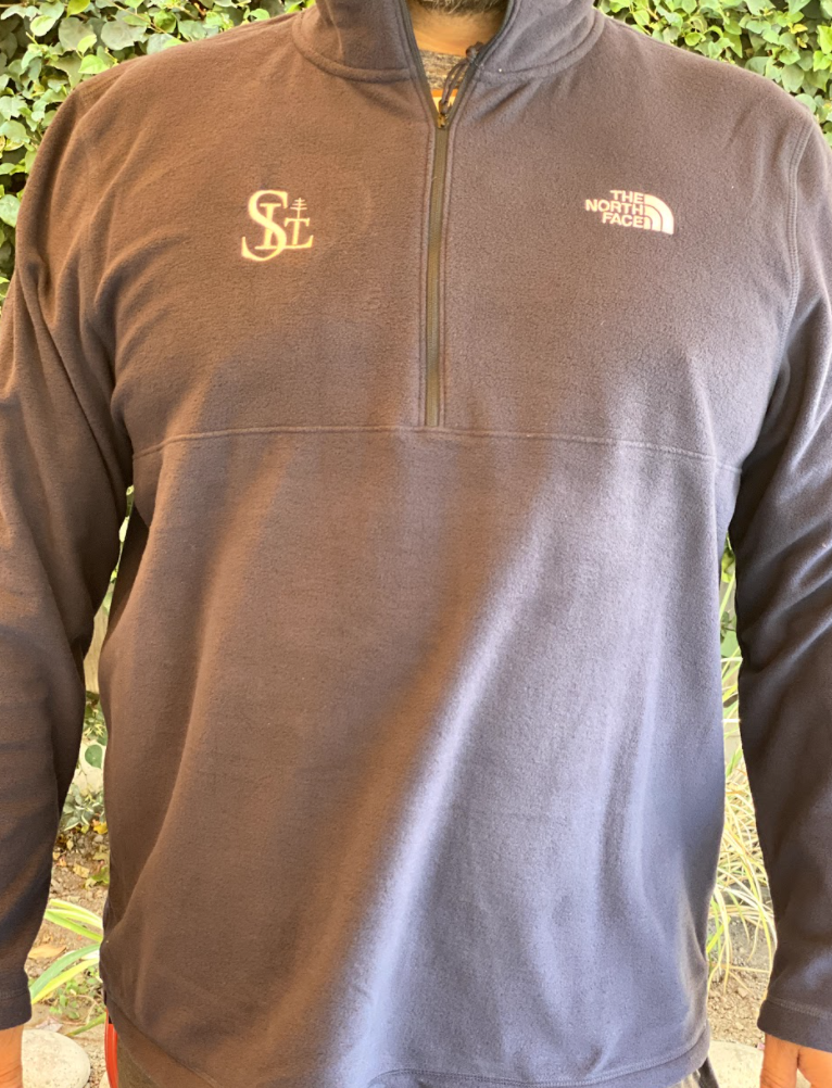 North Face Fleece Sweater - Navy Blue - Men's