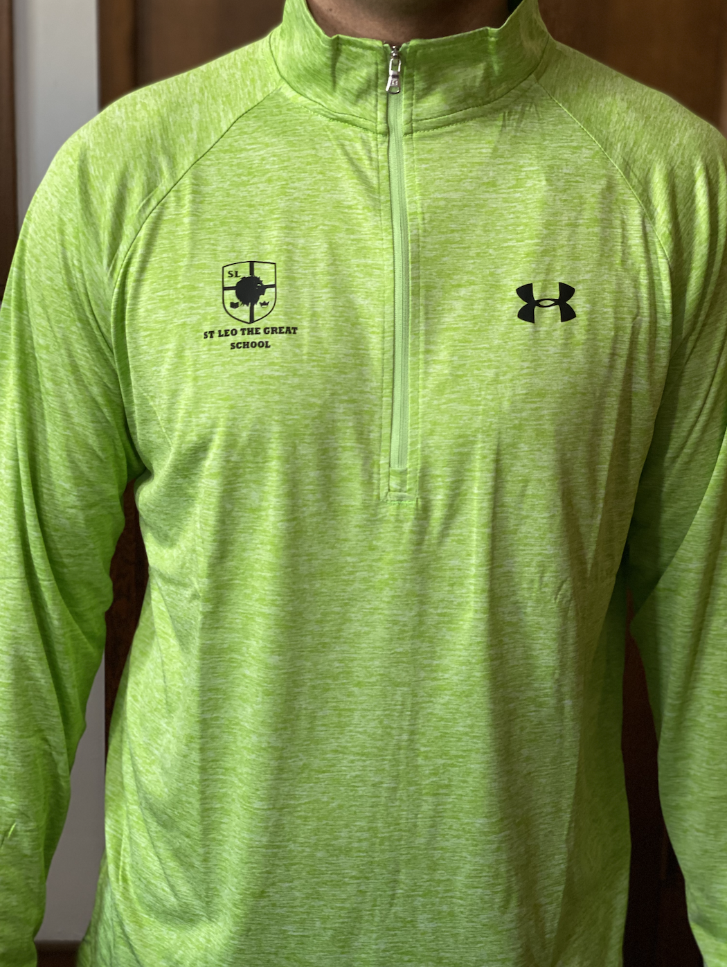 UnderArmour Half Zip - Men's - Green