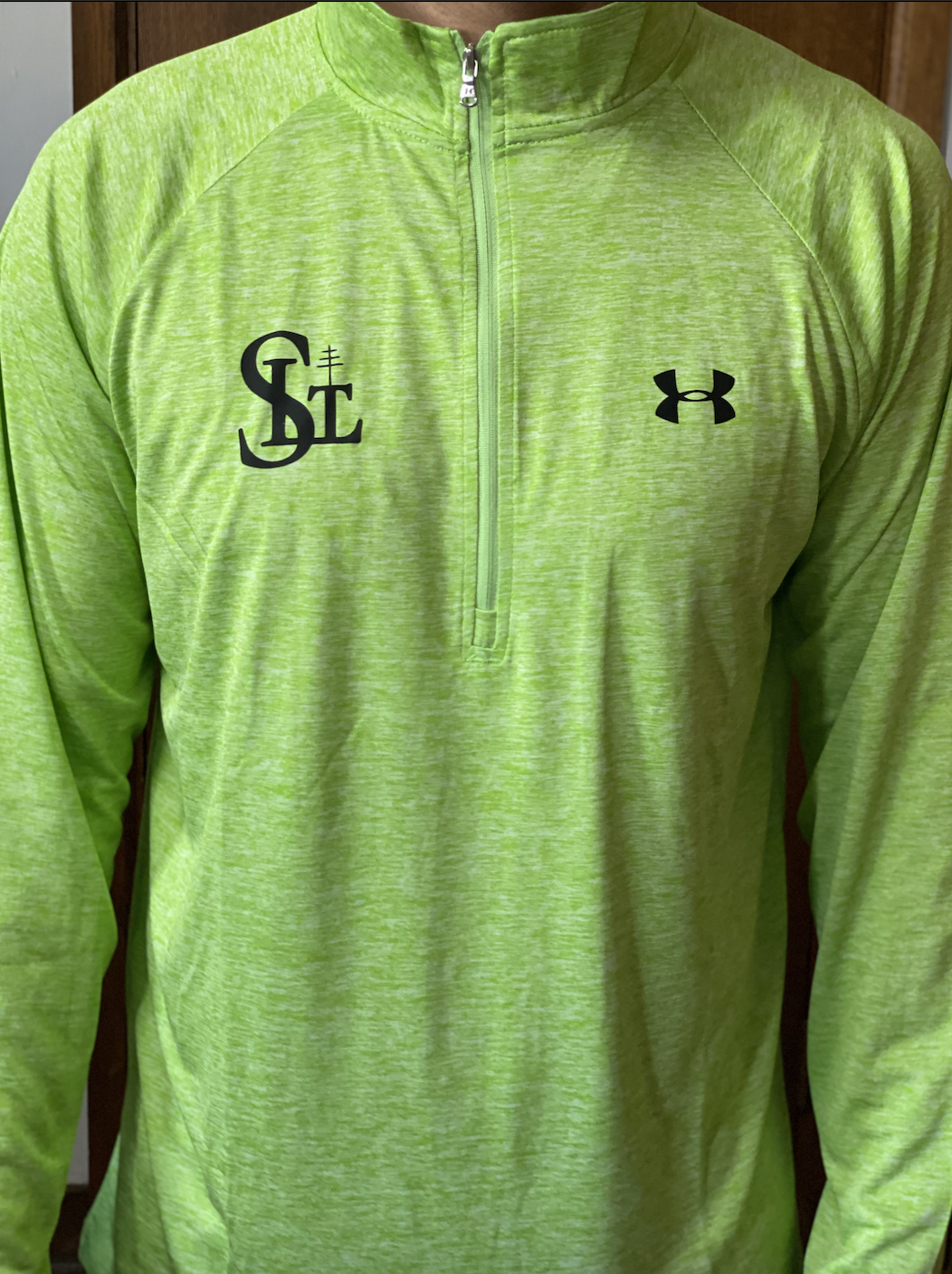 UnderArmour Half Zip - Men's - Green
