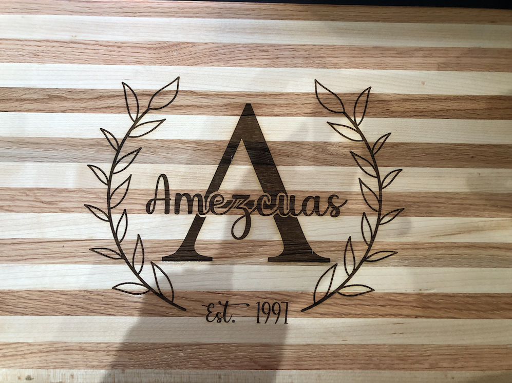 Personalized Cutting Board