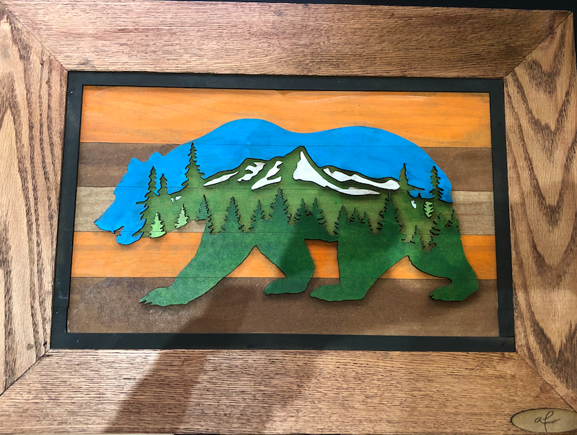 California Bear (Painted)
