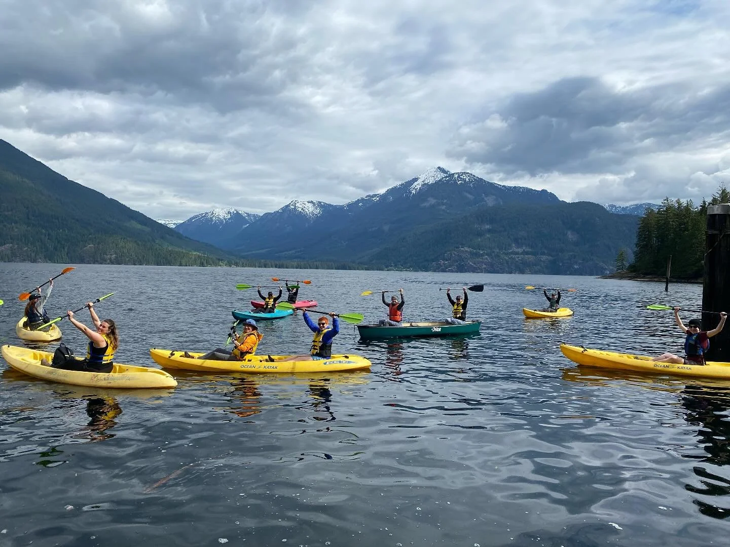 Happy International Women&rsquo;s Day! Thank you to the remarkable community of women who have transformed our retreats into sanctuaries of joy, adventure and connection. Thanks also to the amazing team at @camplatona. 💕🇨🇦🛶🏕️