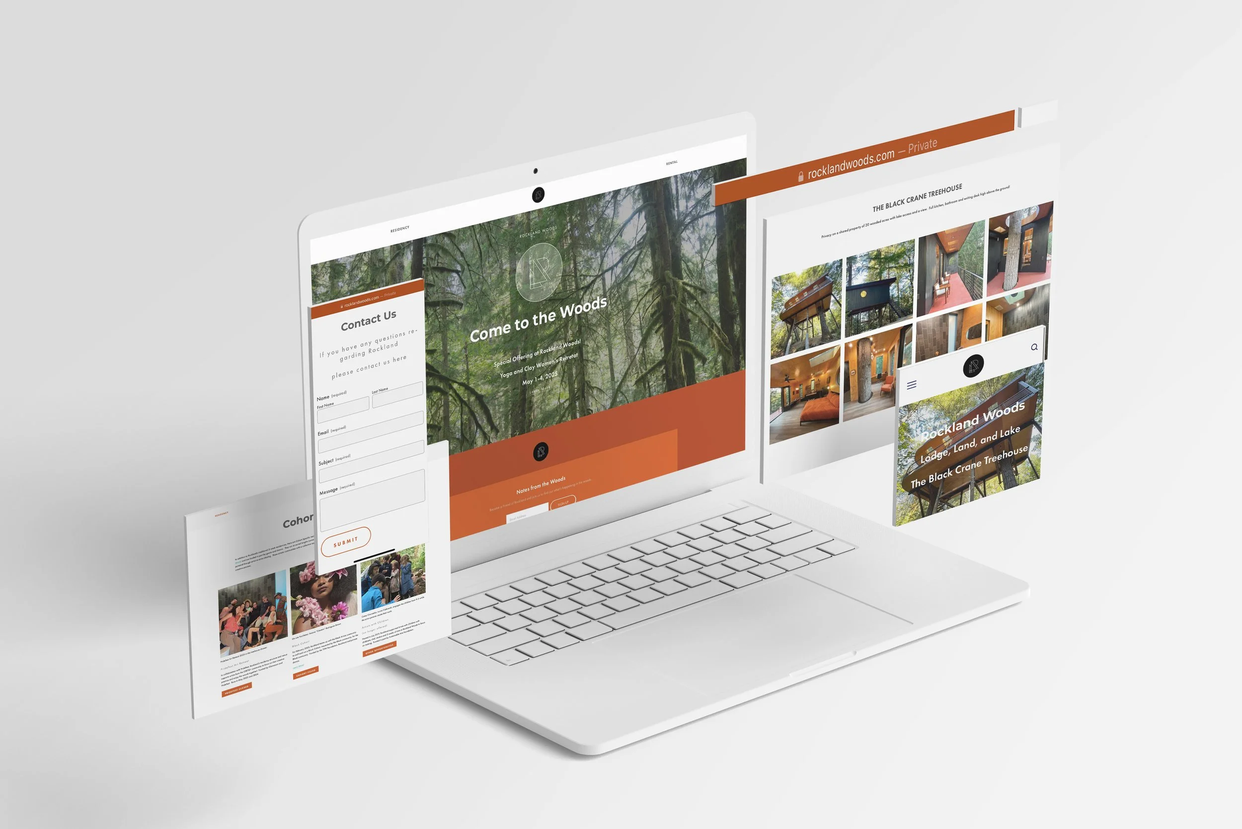 Rocklandwoods Website